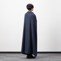 現場のチカラ 防災備蓄毛布コンパクト ネイビー 1セット（20個入り：10個入り×2） オリジナル