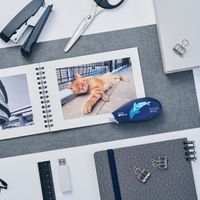 トンボ鉛筆 テープのりピットエアー漁網リサイクル PN-MASFN 1セット(1個×5)