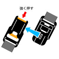 イエロー KAKUMET2 C-Type KA型K-1式(KAKUMET C-type-Y1) 1個（直送品）