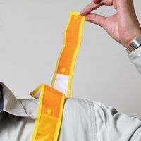 三ツ星貿易 サイズ調整型 高輝度発光帯 SBーYーA 1枚（直送品）