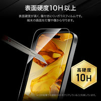 MSソリューションズ iPhone 16 Pro Max ガラスフィルム 超透明 LN-IL24FGL 1個