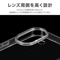 MSソリューションズ iPhone 16 ソフトケース クリア LN-IM24CSTCL 1個