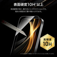 MSソリューションズ iPhone 16 ガラスフィルム2枚入り 超透明 LN-IM24FG2SET 1個