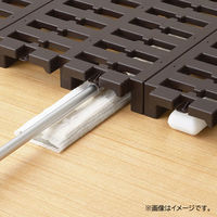 ベストコ すのこ 連結 プラスチック ブラウン 37.5×74cm MA-4221 1個