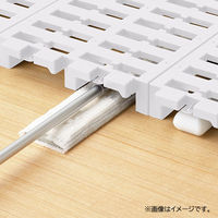 ベストコ すのこ 連結 プラスチック ハーフ アイボリー 37.5×38cm MA-4225 1個