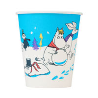 フィード FEED ムーミン クリスマス紙コップ 5オンス 1箱（300個入）