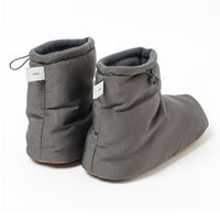 【LAKOLE/ラコレ】 キルトルームブーツ チャコール