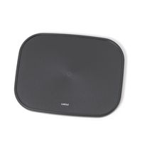 【LAKOLE/ラコレ】 マット角丸トレー（27×21cm） チャコール 1セット（1枚×2）