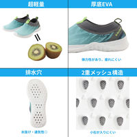 Reef Tourer(リーフツアラー) マリンスポーツ 靴 水陸両用サマーシューズ こども用 21 ブルーグラデーション RA0113（直送品）