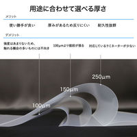 アスカ Asmix ラミネートフィルム パウチ はがき 100μm BH905 1箱（100枚）（わけあり品）