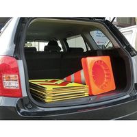 ジェイウィン ワンタッチ折りたたみ矢印板 JOA-65HP 1個 63-7308-80（直送品）