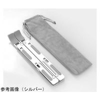 ノートパソコン&タブレットスタンド アルミ合金製 コンパクト 折りたたみ式 専用ポーチ付き グレー TR-PST002-GY 1個（直送品）