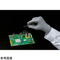 アズワン 制電フォルテックスウレタンパーム手袋 L グレー 1双 66-0023-72（直送品）