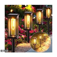 Trimate フィラメント調ソーラーガーデンライト TR-SGL002 1個 67-4920-73（直送品）