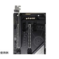 アイネックス ヒートシンク搭載 M.2 NVMe SSD変換PCIeカード 上面取付タイプ AIF-11 1個 67-9238-54（直送品）