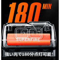 アスコ 充電式LEDヘッドライト HL23 C1000395 1台（直送品）