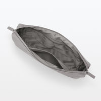 無印良品 自由に組み合わせられる収納ケース 長方形 薄型大 ミディアムグレー 約22×2.7×15cm 良品計画