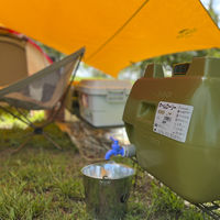 【ポリエチレンタンク】スイコー ホームローリータンク 100L オリーブ HLT-100（OD） 1個