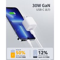 VOLTME 充電器 30W TypeC ホワイト V2091 1点