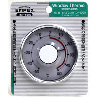 エンペックス気象計 ウインドウ サーモ(窓用室外温度計) TM-5609 1個