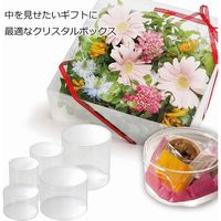 シモジマ クリスタルBOX 円柱 小 006853200 1パック(10個)