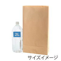 シモジマ マチあり紙袋 角底袋 ファンシーバッグ Y判 未晒無地 4901755310894 1袋(100枚)