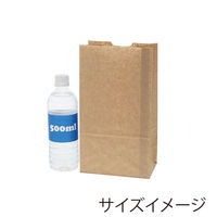 シモジマ マチあり紙袋 角底無地袋 No.6 未晒無地 Eタイプ 4547432457249 1袋(100枚)