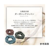 ブレイン 今治オーガニックコットンスヌード ターコイズ BR-051 1個 65-6903-16（直送品）