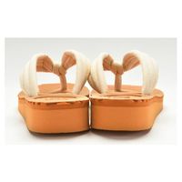 ラッキーベル Rebornサンダル yubiーku01(ブロンズ) S 67-8175-97 1足（直送品）