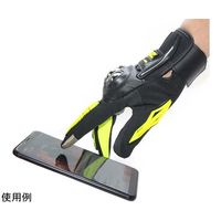Trimate バイク用グローブ スマホ操作対応 L イエロー TR-BGL001-YL-L 1個 67-4917-86（直送品）