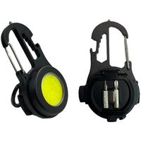 Trimate 充電式マルチLEDワークライト カラビナ・スタンド・底面マグネット・栓抜き・ドライバー・レンチ搭載 TR-WL009 1個（直送品）