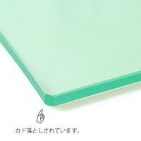 日本紐釦貿易 透明ビニール板 カッティングマット/穴あけポンチ用下受け台 サイズ200mm×200mm F1-112 1セット(3枚)