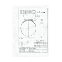山口商工 ストロングTボルトクランプ 最小径約43~最大径50mm 5個入 ST-50 1個 67-9270-43（直送品）