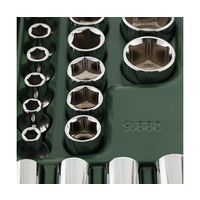 SATA ラチェットソケットセット 1/2六角 26pcs RS-09915 1点 68-0947-34（直送品）