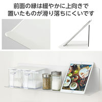 マグネットラック ウォールラック ホワイト 磁石 キッチンアクセサリ KAWWLSLMGAWH エレコム 1個