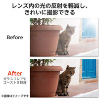 スマホ 望遠レンズ 2倍 クリップ式 レンズ 高画質 ブラック P-SLZ2XBK エレコム 1個（直送品）