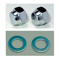 パーマンコーポレーション ホイルセンターキャップ 三菱ふそう ひきずり大型トラック リア 22.5インチ 1284800000 1個（直送品）