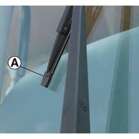 パーマンコーポレーション ワイパーブレード用替ゴム スチールプレート付 巾7mm長さ525mm10本セット 1345245000 1個（直送品）