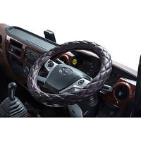 パーマンコーポレーション 極太 ハンドルカバー マットブラック/レッド ML 1420360000 1個（直送品）