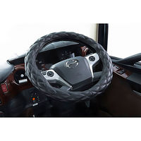 パーマンコーポレーション 極太 ハンドルカバー マットブラック/ブラック 2HS 1420430000 1個（直送品）