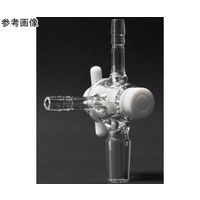 日本理化学器械 吸引栓(PTFEコック 三方)TS摺部29 055-293T 1個 65-8673-69（直送品）