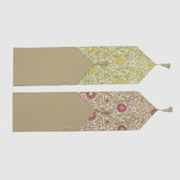 川島織物セルコン モリスデザインスタジオ ピンクアンドローズ テーブルランナー 300×1800mm ピンク HN1713_91P 1枚（直送品）