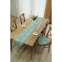 川島織物セルコン モリスデザインスタジオ ゴールデンリリーマイナー テーブルランナー 300×1800mm BL HN1742_91B 1枚（直送品）
