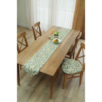 川島織物セルコン モリスデザインスタジオ フルーツ テーブルランナー 300×2400mm グリーン HN1729_97G 1枚（直送品）