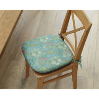 川島織物セルコン ゴールデンリリーマイナー シートクッション LN1742 45×43cm ブルー LN1742_98B 1枚（直送品）