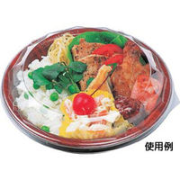 エフピコ 軽食容器 グルメボウル-18 本体 ひだブラウン 33530018 1ケース(450個(50個×9)（直送品）