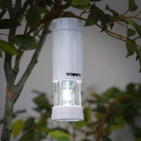 ルミカ 充電式ツーウェイランタン ホワイト E80551 1箱(6個入)（直送品）