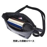 スワン　ショルダーバッグ　レッド　1273　1個（直送品）