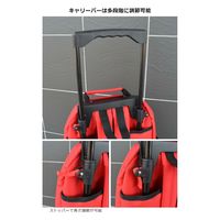 スワン　キャリーバッグ　33L～48L　レッド　1242　1個（直送品）