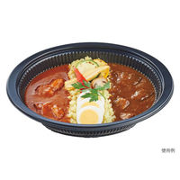 エフピコ 麺容器 DLV楕円24-18(60)MSD 黒 本体 7E241860 1袋(50個)（直送品）